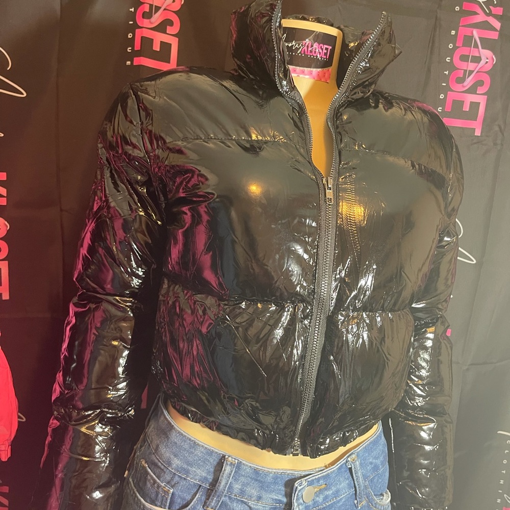 Black bubble jacket - Picture 2 of 3